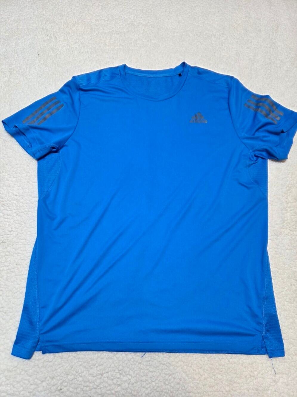 Adidas Running Men’s Blue Athletic Performance Shirt